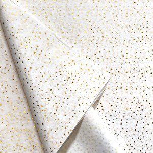 Multitasking golden flecked tissue paper